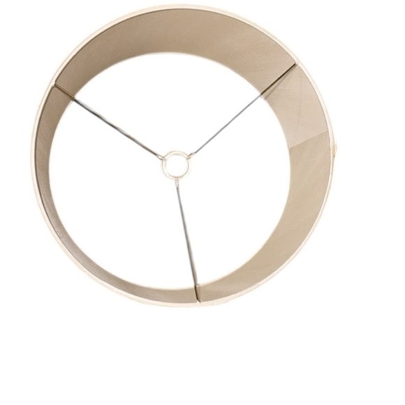 Elegant Cream Lampshade - Picture 2 of 2